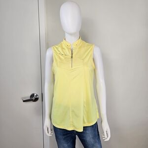 Jamie Sadock Yellow Sleeveless Tank Top